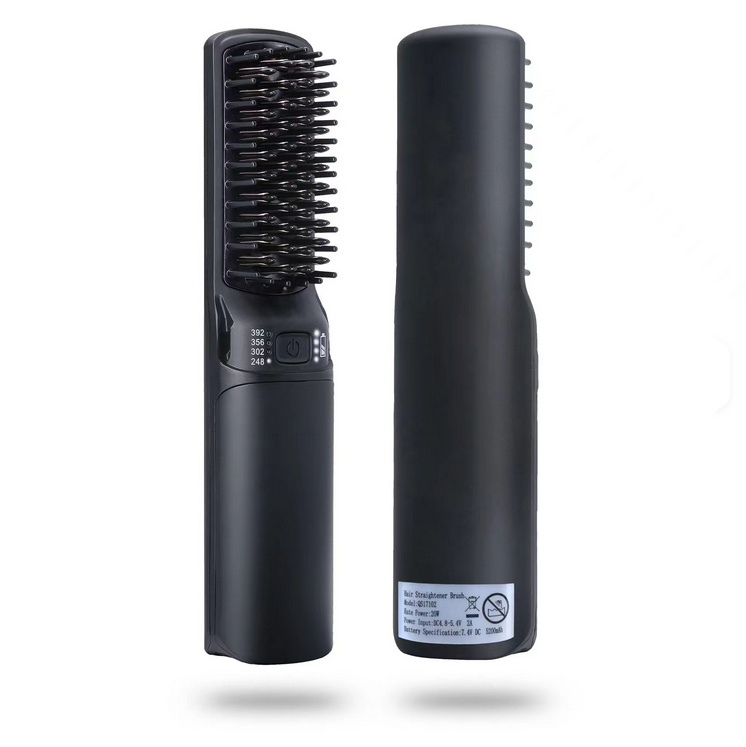 Beardium Pro – lisseur à barbe sans fil noir
